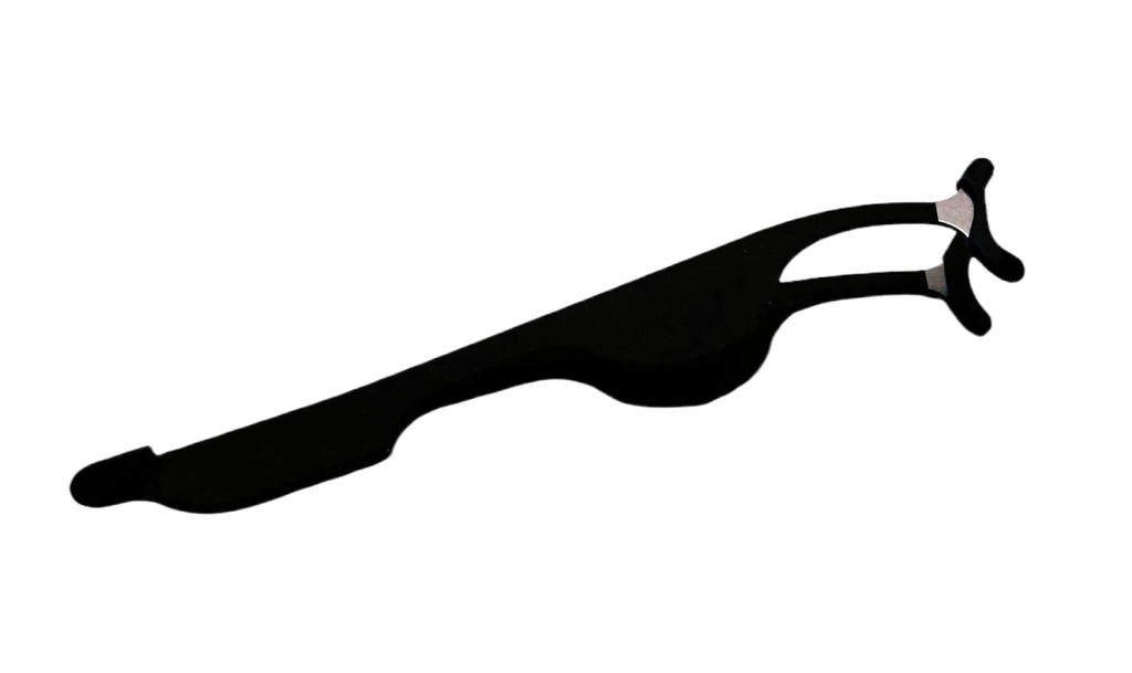 Stainless Steel Eyelash Tweezer 4.6" (576 pcs/ctn)