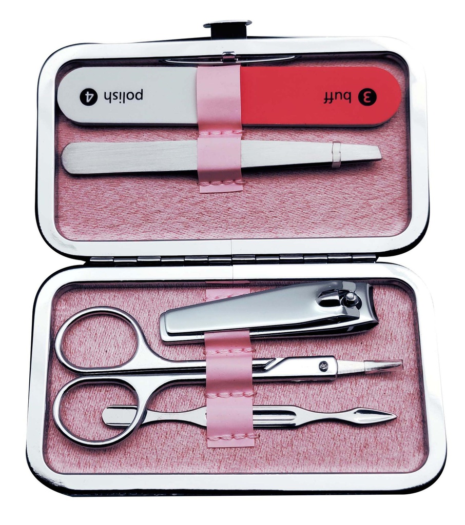 Stainless Steel Manicure Set 5pc (288 sets/ctn)