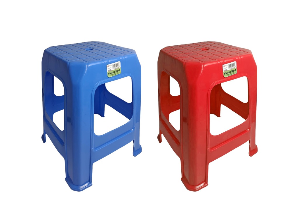 14x14x1" (36x36x44cm) Plastic Stool (24 pc/ctn)