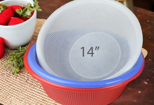 [P27104] 36cm Plastic Sieve\Colander\Strainer (24 pc/ctn)