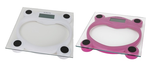 [8524] Digital Bathroom Tempered Glass Scale 180kg/396lb (10 pc/ctn)