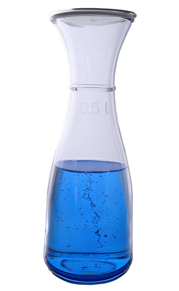 Rio Carafe with Lid Transparent made in Italy (12 pc/ctn)