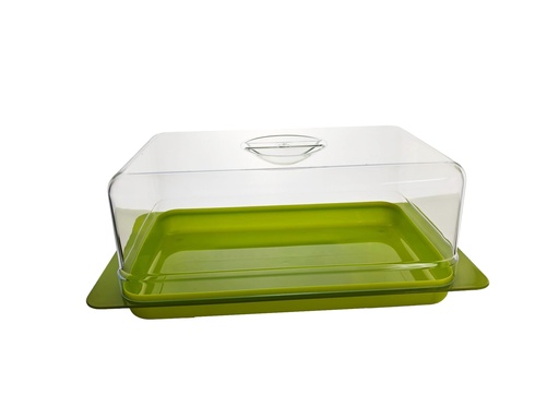 [P71175] 19x10cm, Butter Cover Transparent made in Italy (12 pc/ctn)