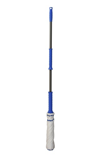 [C21-10450] 52" Blue/Gray Twist Mop (12 pcs/ctn)