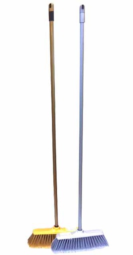 [C21-10559] Italian Florentina Broom & Handle, Mixed Colors (12 pcs/ctn)