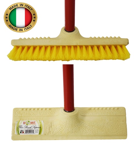 [C21-10561] Italian Superior Floor Brush with Handle (24 pcs/ctn)