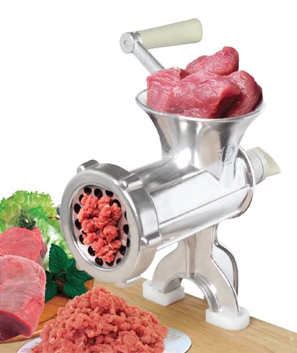 [8754] #12 Aluminum Multi-Function Meat Grinder (12 pc/ctn)