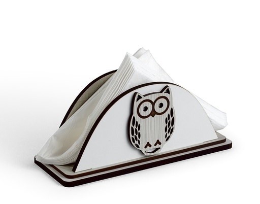 [H20008] Laser Cutting Wood Tissue Holder (12 pc/ctn)