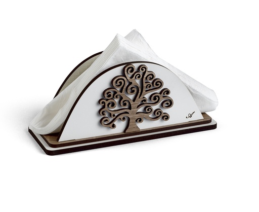 [H20005] Laser Cutting Wood Tissue Holder (12 pc/ctn)