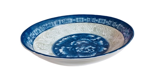 [GGA605-80] 8" Ceramic Oval Plate (36 pc/ctn)