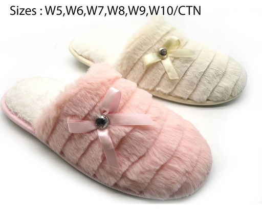 [SL701] Women's Winter Slippers, Mixed Colors (36 pair/ctn)