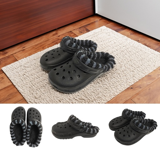 [SL707] Unisex Winter Slippers, Mixed Colors (36 pair/ctn)