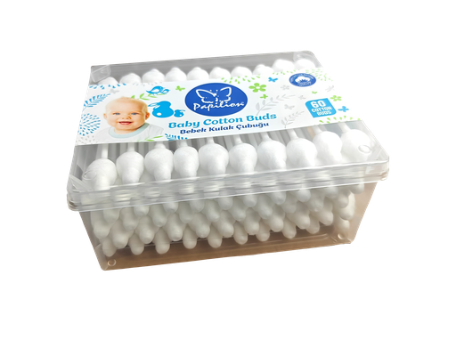 [PP14037] 60 pc BABY COTTON BUDS (144 set/ctn)