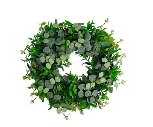 [FL8501] 48cm Eucalyptus Wreath (30 pc/ctn)