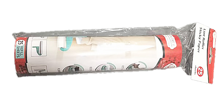 25 pc Lint Roller Sticky Paper (24pc/ctn)