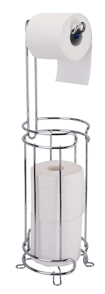 23" Standing Toilet Paper Holder with Flowers (12 pcs/ctn)