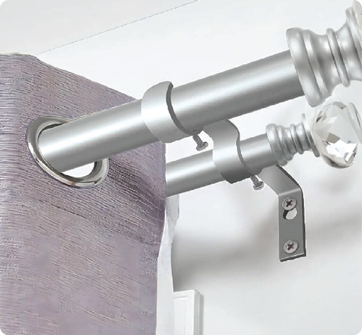 [WR05003] 2 PCS Double Brackets, Stain (36 sets/ctn)