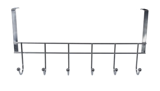 [18200-6] 6 Heads Over-The-Door Hooks (24 pcs/ctn)