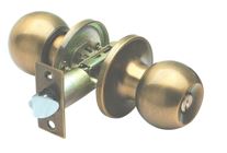 [DL070AB] Antique Stainless Steel Door Knob and Brass Lock Set (12 sets/ctn)