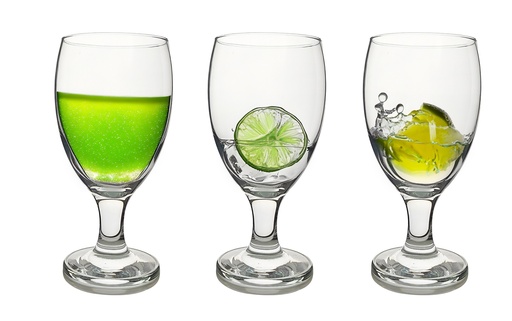[GL5017] 3 pc 20oz(590ml) Soda/Lime Glass Set (4 set/ctn)