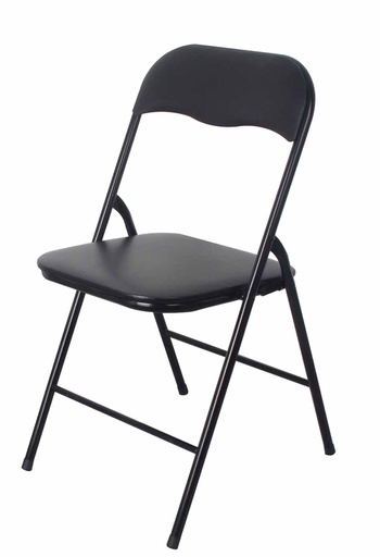 [FC2700] Black Cushioned Metal Folding Chair (6 pcs/ctn)