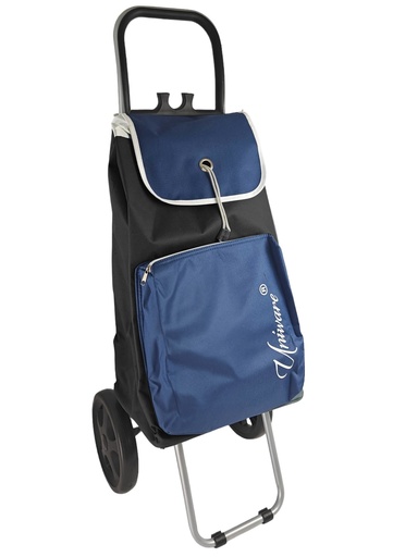 [1209BK] 39" Black Telescopic Handle Shopping Trolley (6 pcs/ctn)