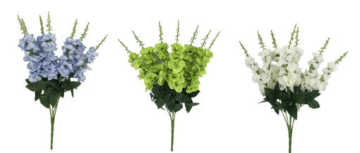 [FL6505] 5 pc Hydrangea Bush Set, 35"(90cm) (36 sets/ctn)