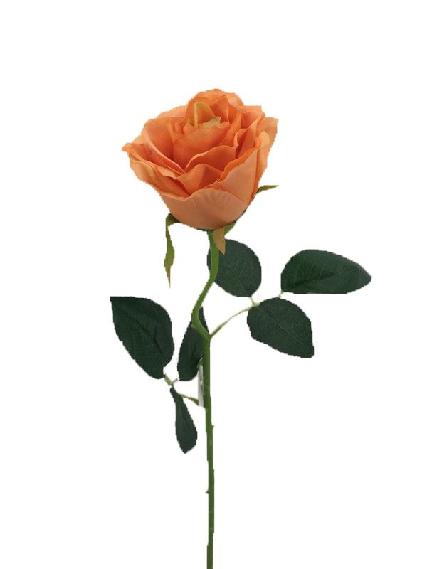 9cm Rose with 45 cm Stem, Orange (576 pc/ctn)