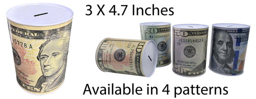 [HT10106D] 8 x 12cm Kids Money Bank, US Dollar (48 pc/ctn)