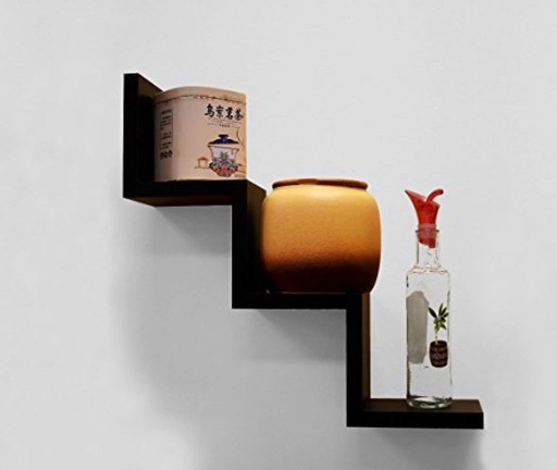 [FS40005] Steps Shape Wooden Floating Wall Shelves (6 pcs/ctn)