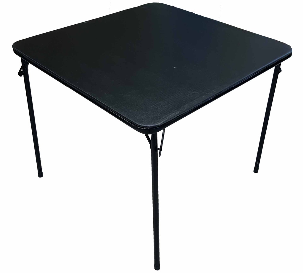 33.5in x 33.5in Black Square Table (3 pcs/ctn)