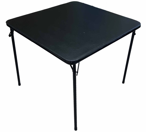 [FT0210] Black Square Bridge Table (3 pcs/ctn)