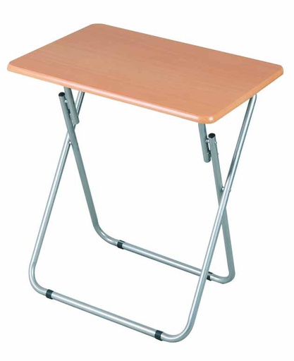 [FT2001N] Natural Wood Folding Table with Coated Legs (3 pcs/ctn)