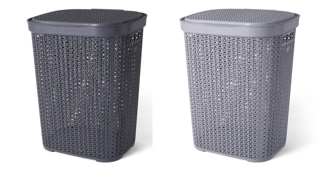 55 Liter Knit  Design Clothes Basket/Hamper(10 pc/ctn)