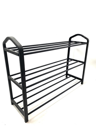 [FW2862] 3 Layer Black Shoe Rack (1 pcs/ctn)