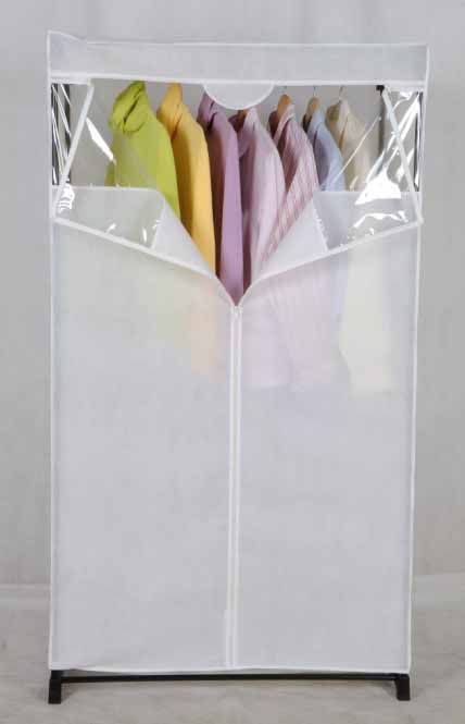35"x19"x63" Blue PEVA Clothes Closet (6 pcs/ctn)