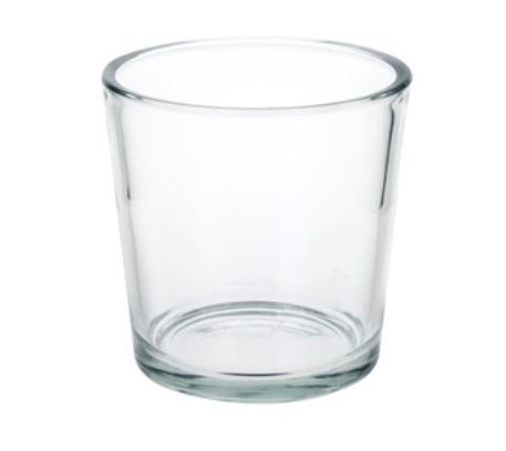 D19xH19 cm Heavy Duty Clear Cylinder Glass Vase (4 pcs/ctn)