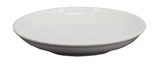 [GGK201-90] 9" White Ceramic Soup Plate (36 pcs/ctn)