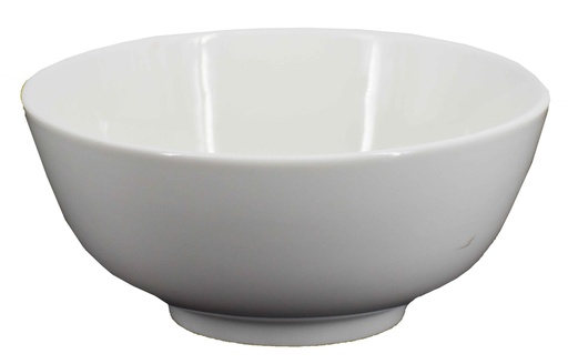 [GGK203-90] 9" White Ceramic Mixing Bowl (18 pcs/ctn)