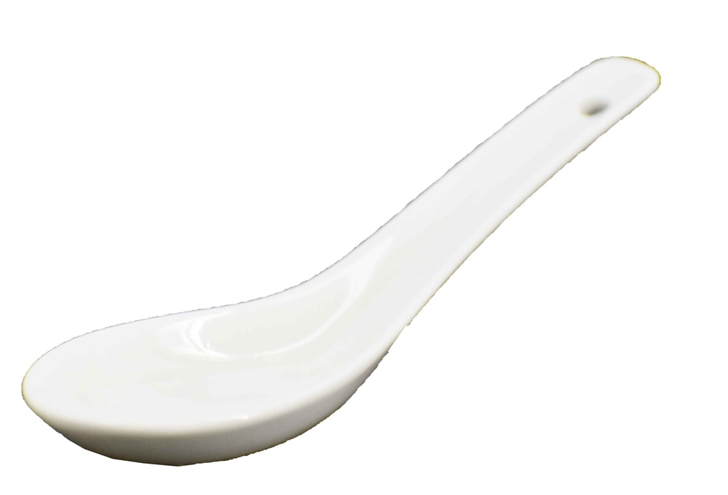 5" Ceramic Chinese Style Spoon (144 pcs/ctn)