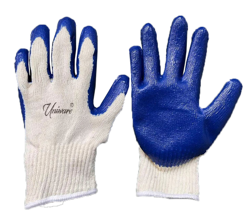 [C3022] 70g Blue Latex Palm Coated Gloves (240 pair/ctn)