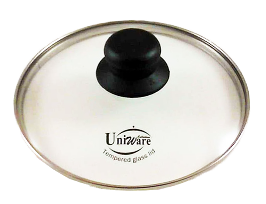 8" G-Type Glass Cover with Knob (12 pcs/ctn)