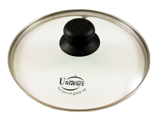 [GL-26] 10&quot; G-Type Glass Cover with Knob (12 pcs/ctn)
