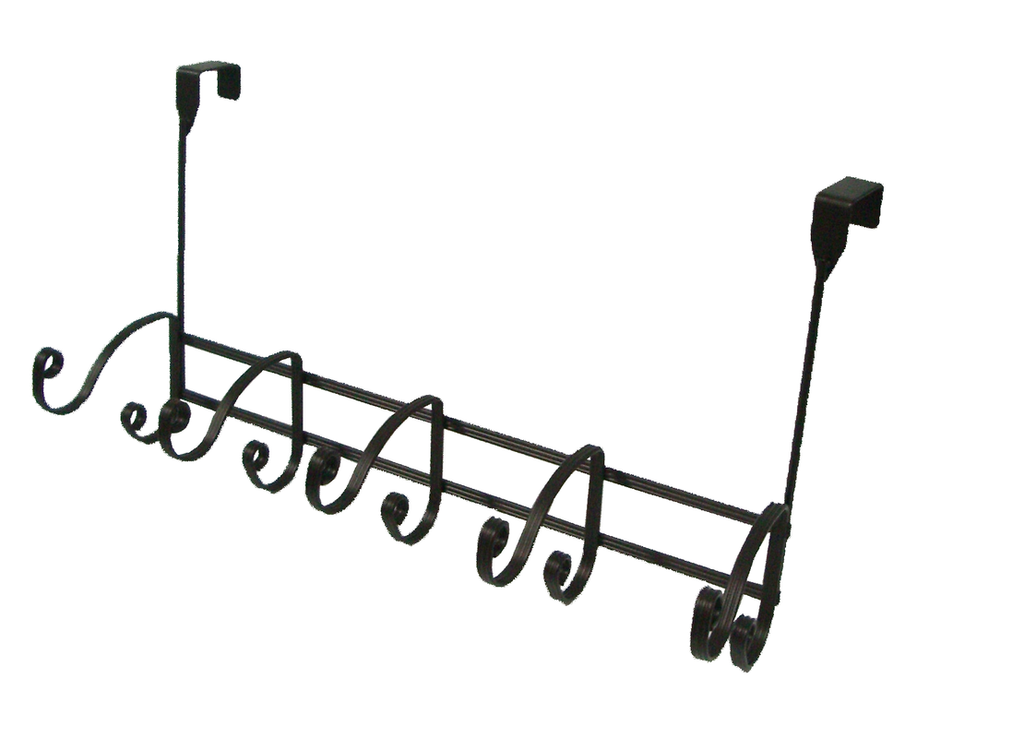 5 Bronze Over-the-Door Hooks (12 pcs/ctn)