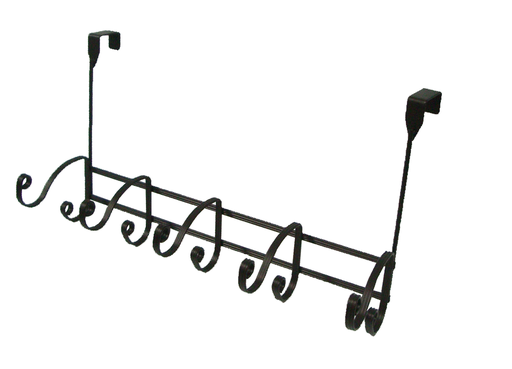 [18701-5] 5 Bronze Over-the-Door Hooks (12 pcs/ctn)