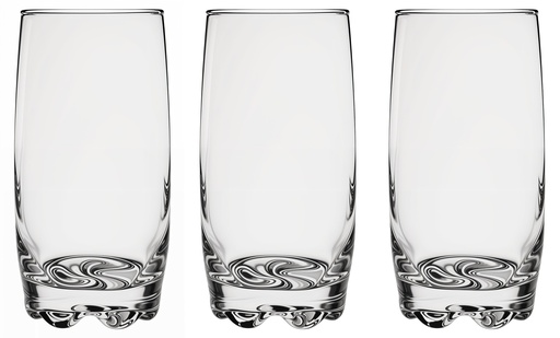 [GL5113] 3 pc 13.25 oz(390ml) Glass Set (4 sets/ctn)