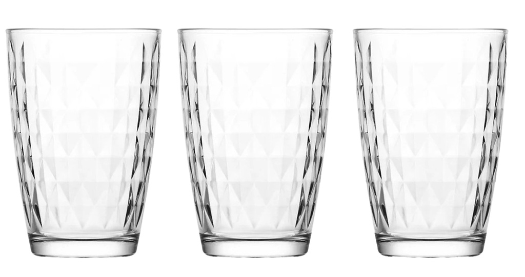 3 pc 14oz(415ml) Water Glass Set (12 sets/ctn)