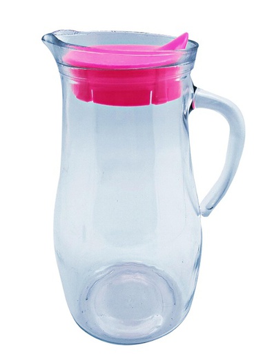 [GL7018] 1.9 QT(1800ml) Glass Water Pitcher (6 pcs/ctn)