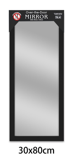 [H11232B] 12"x31" Black Flat Mirror (6 pcs/ctn)