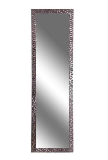 [H17017S] 12"x47" Silver Over-Door-Mirror Plastic Frame (6 pcs/ctn)